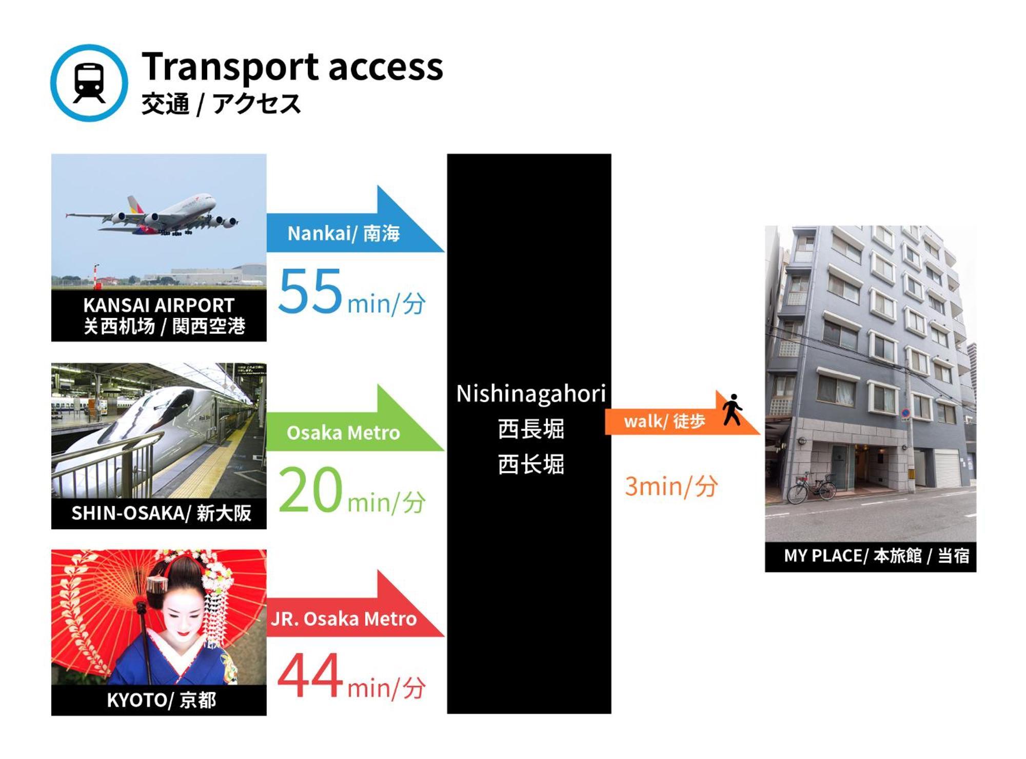 Design House Ao Apartment Osaka Luaran gambar